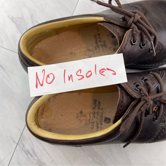 •Havana Joe Natural Life&Style Spain Mens 43 / 9-9.5 Brown Leather Derby Shoes - Picture 14 of 16